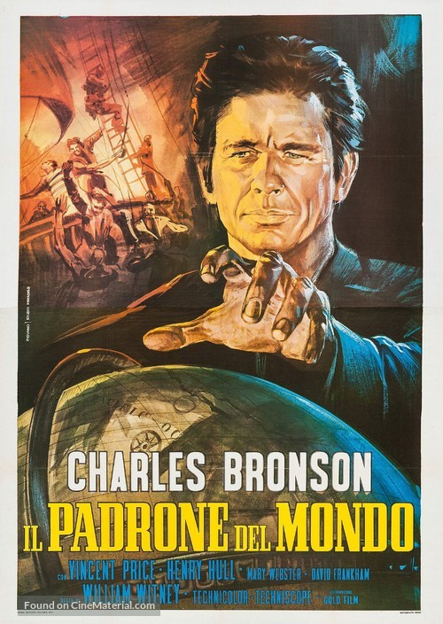 Master of the World - Italian Re-release movie poster
