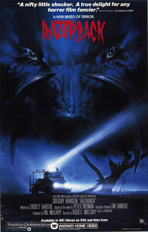 Razorback - Movie Poster