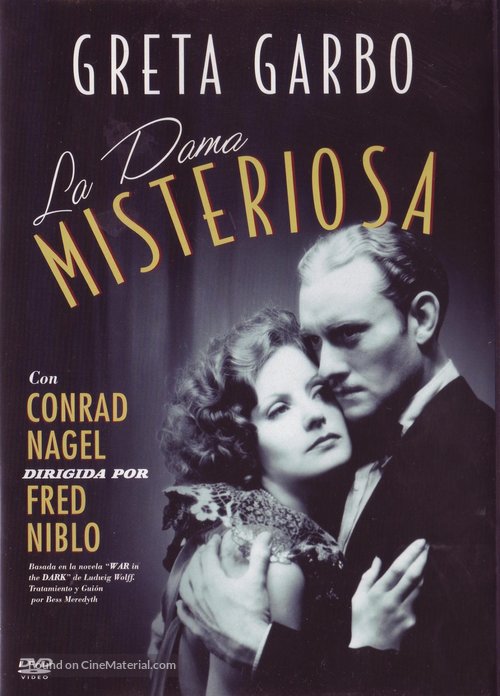 The Mysterious Lady - Spanish poster