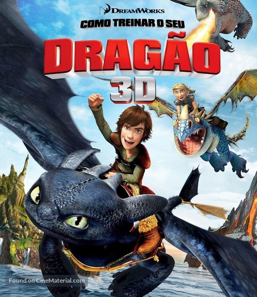 How to Train Your Dragon - Brazilian Movie Cover