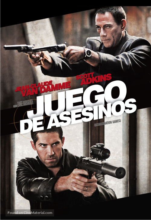 Assassination Games - Argentinian DVD movie cover