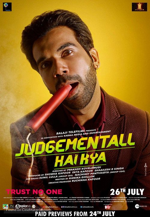 Mental Hai Kya - Indian Movie Poster