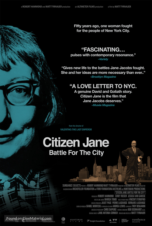 Citizen Jane: Battle for the City - Movie Poster