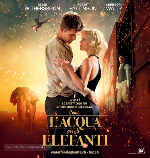 Water for Elephants - Swiss Movie Poster