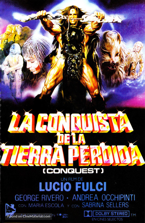 Conquest - Spanish VHS movie cover