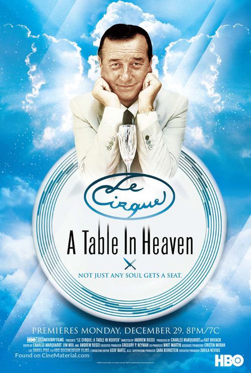 Le Cirque: A Table in Heaven - Movie Poster