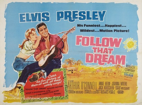 Follow That Dream - British Movie Poster