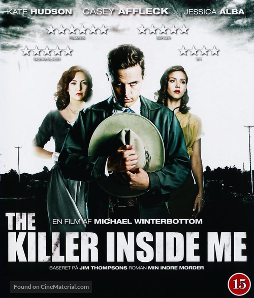 The Killer Inside Me - Danish Blu-Ray movie cover