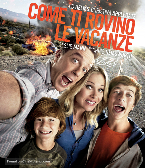 Vacation - Italian Blu-Ray movie cover