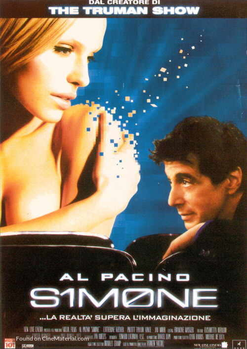 S1m0ne - Italian Movie Poster