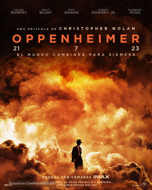 Oppenheimer - Spanish Movie Poster