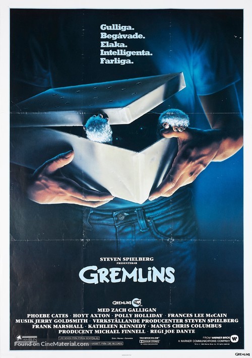 Gremlins - Swedish Movie Poster