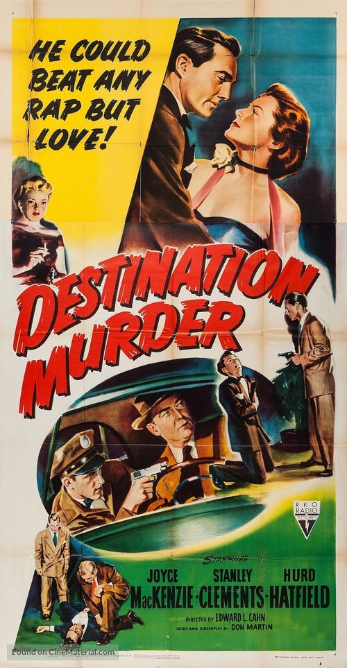 Destination Murder - Movie Poster