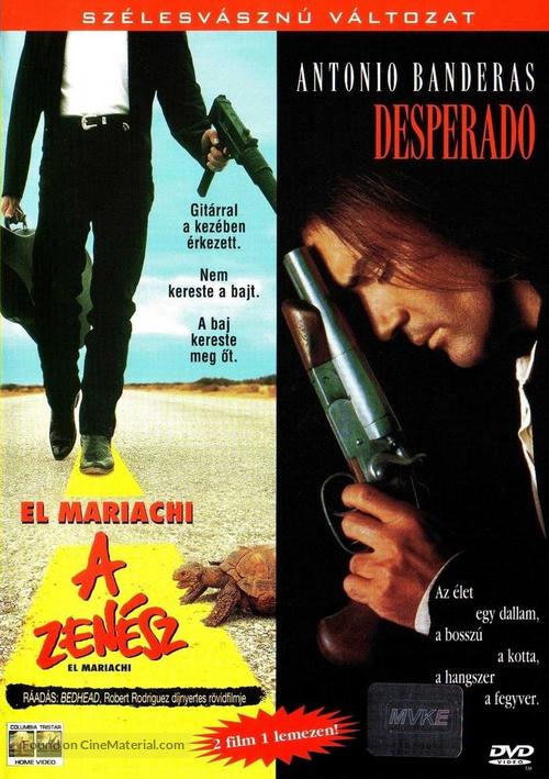 El mariachi - Hungarian DVD movie cover