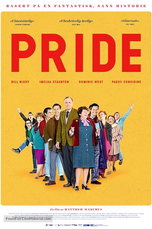 Pride - Norwegian Movie Poster