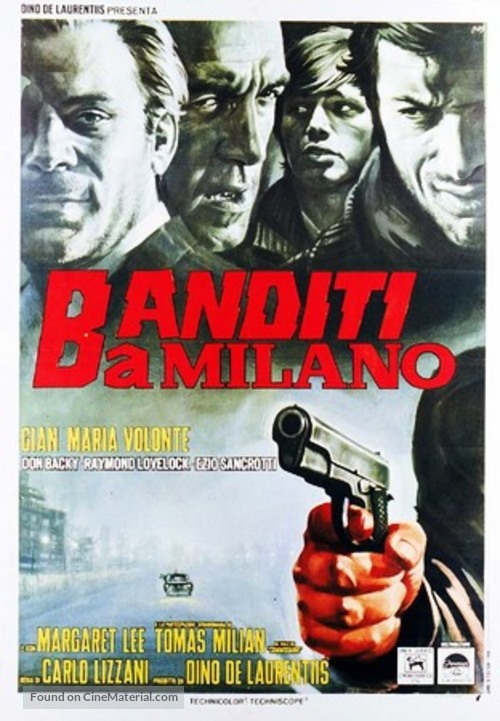 Banditi a Milano - Italian Movie Poster