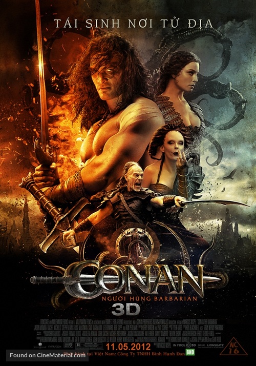 Conan the Barbarian - Vietnamese Movie Poster