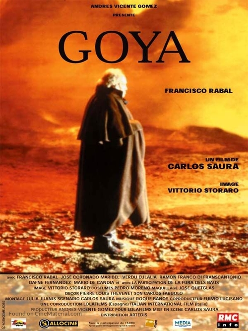 Goya en Burdeos - French Movie Poster