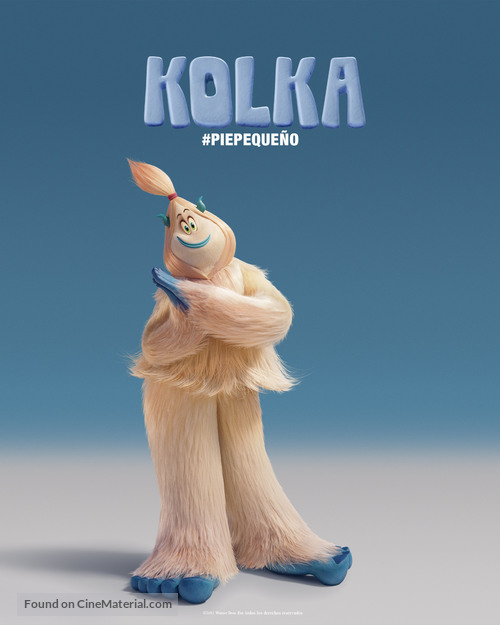 Smallfoot - Colombian poster