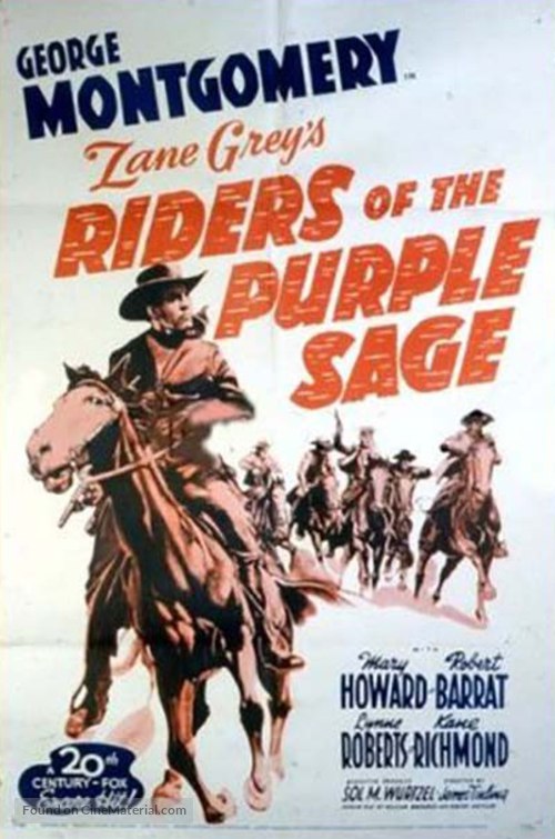 Riders of the Purple Sage - Movie Poster