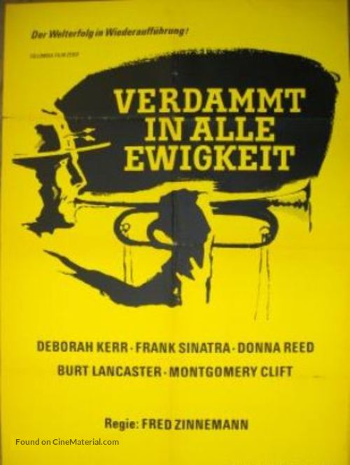 From Here to Eternity - German Movie Poster