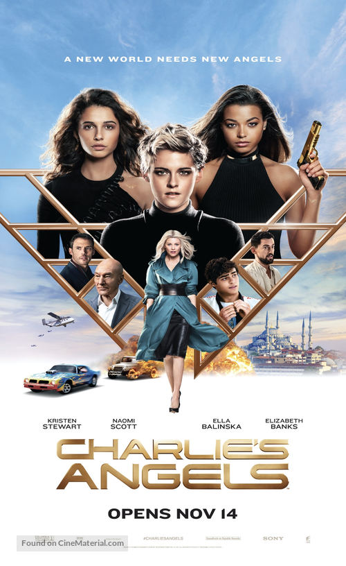 Charlie&#039;s Angels - Singaporean Movie Poster