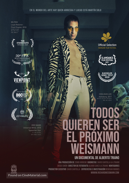 Todos quieren ser el pr&oacute;ximo Weismann - Spanish Movie Poster