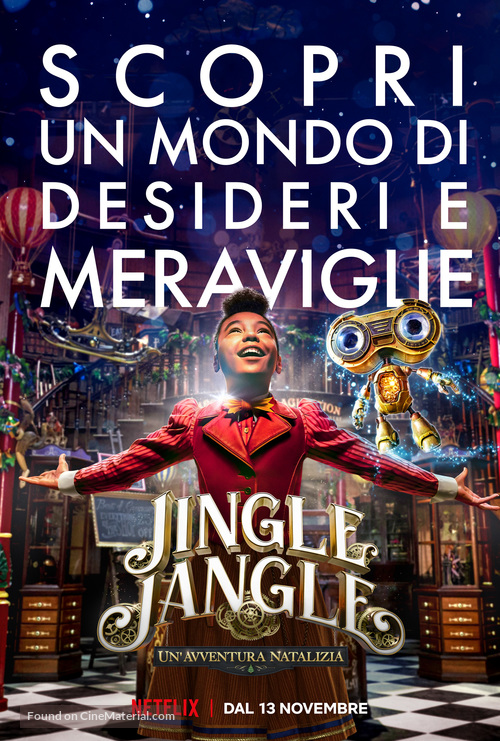 Jingle Jangle: A Christmas Journey - Italian Movie Poster