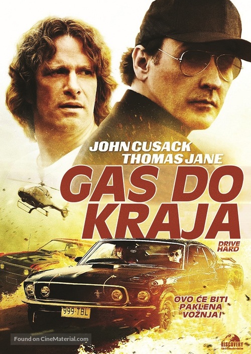 Drive Hard - Croatian DVD movie cover