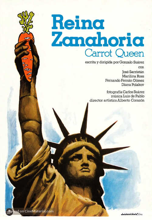 Reina Zanahoria - Spanish Movie Poster