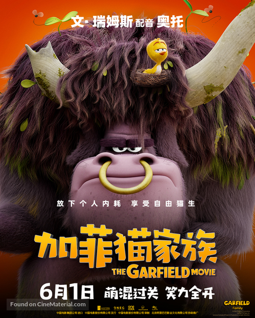 The Garfield Movie - Chinese Movie Poster