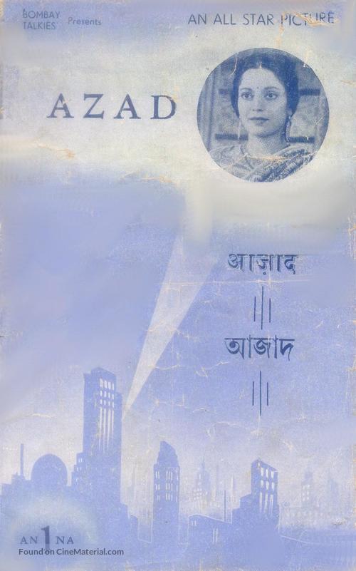 Azad - Indian Movie Poster