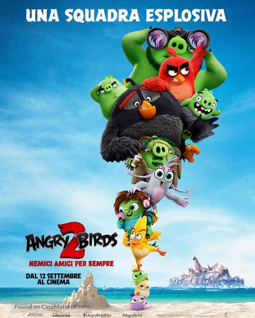 The Angry Birds Movie 2 - Italian Movie Poster