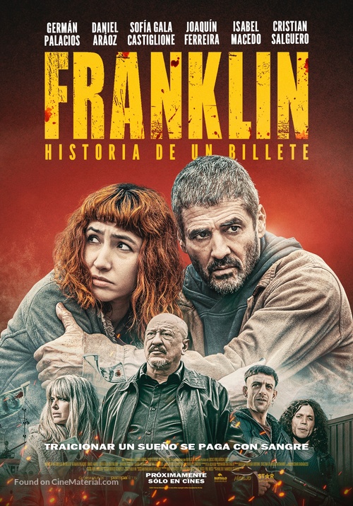 Franklin, historia de un billete - Argentinian Movie Poster