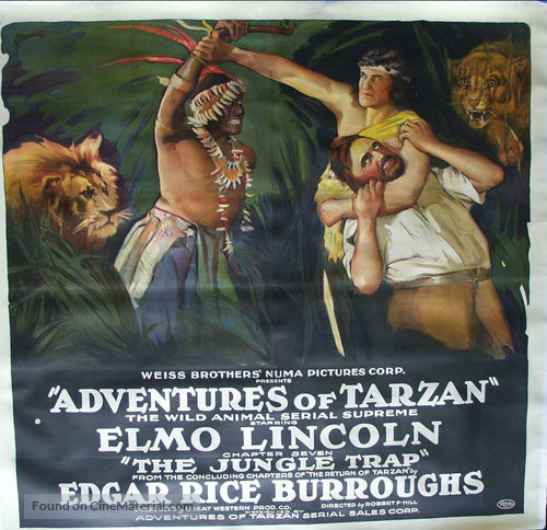 Adventures of Tarzan - Movie Poster