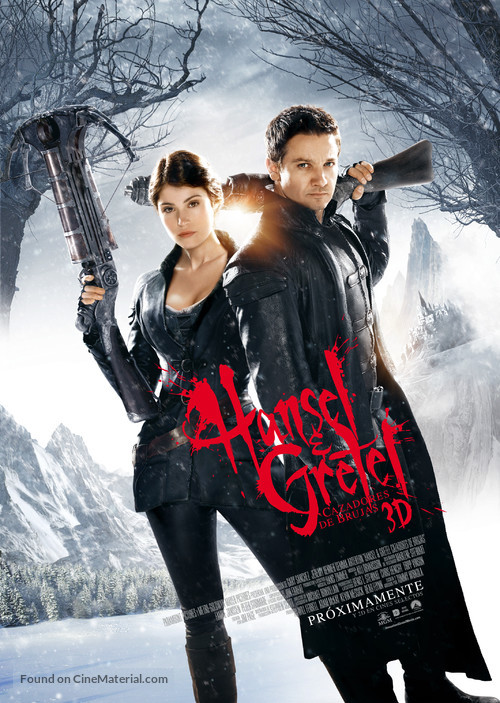 Hansel &amp; Gretel: Witch Hunters - Chilean Movie Poster