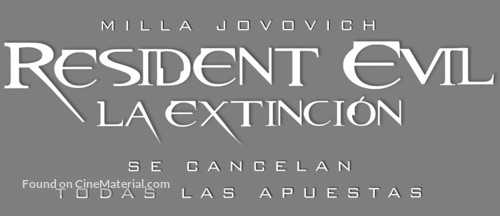 Resident Evil: Extinction - Argentinian Logo