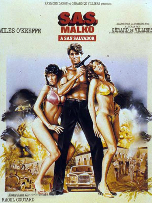 S.A.S. &agrave; San Salvador - French Movie Poster