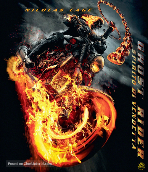 Ghost Rider: Spirit of Vengeance - Italian Movie Cover