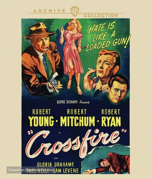 Crossfire - Blu-Ray movie cover