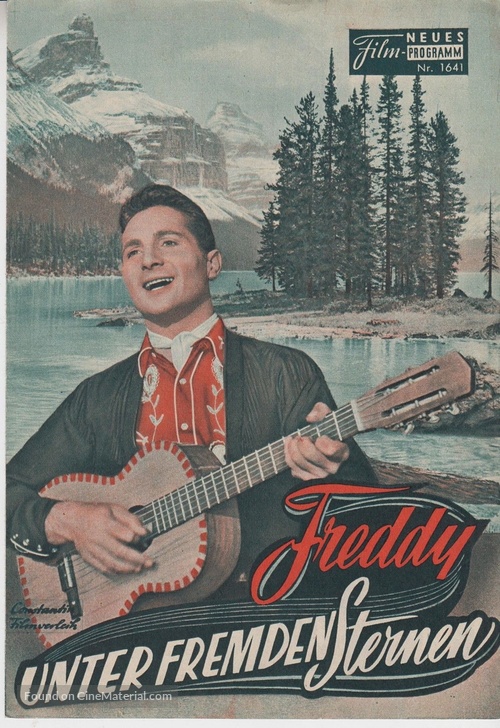Freddy unter fremden Sternen - Austrian poster
