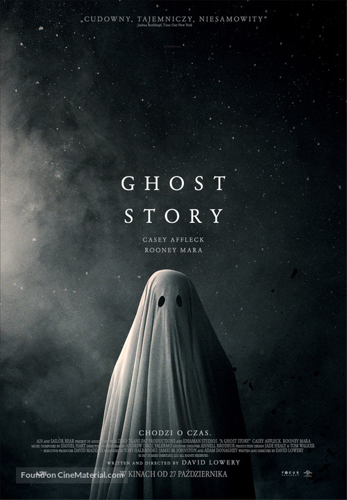 A Ghost Story - Polish Movie Poster