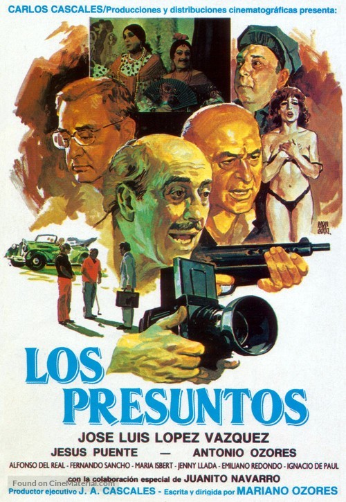 Los presuntos - Spanish Movie Poster