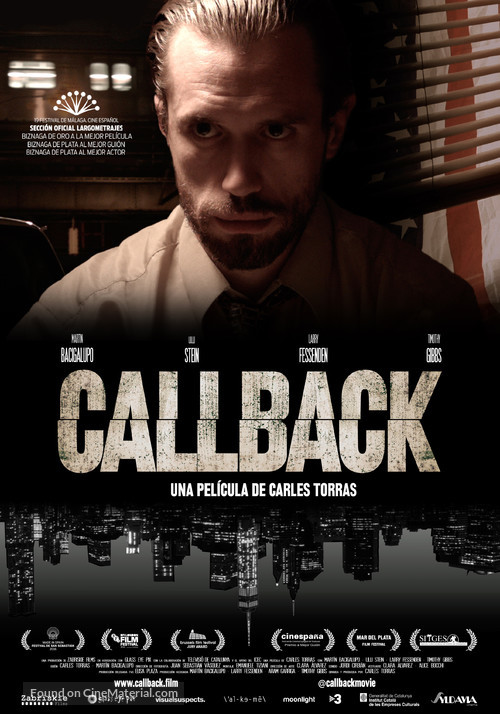 Callback - Spanish Movie Poster