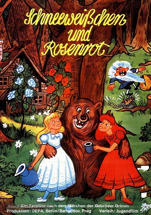 Schneewei&szlig;chen und Rosenrot - German Movie Poster