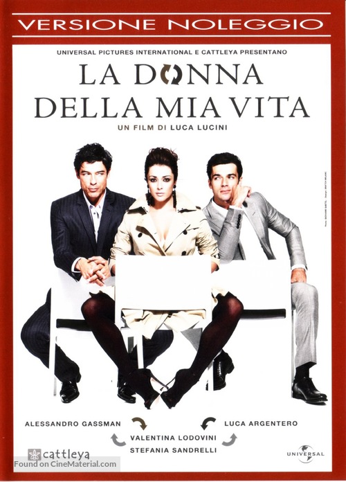 La donna della mia vita - Italian DVD movie cover