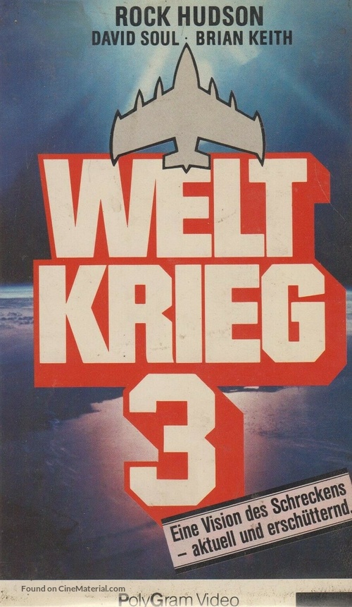 World War III - German VHS movie cover