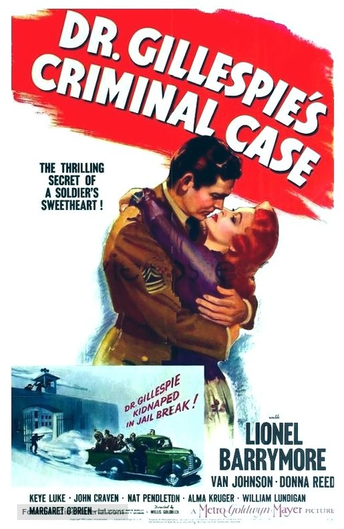 Dr. Gillespie&#039;s Criminal Case - Movie Poster