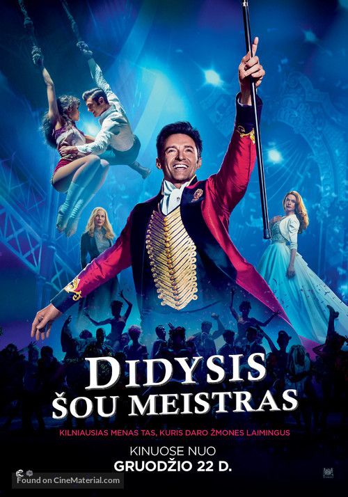 The Greatest Showman - Lithuanian Movie Poster