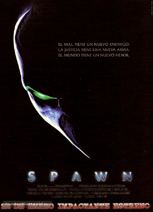 Spawn - Argentinian VHS movie cover